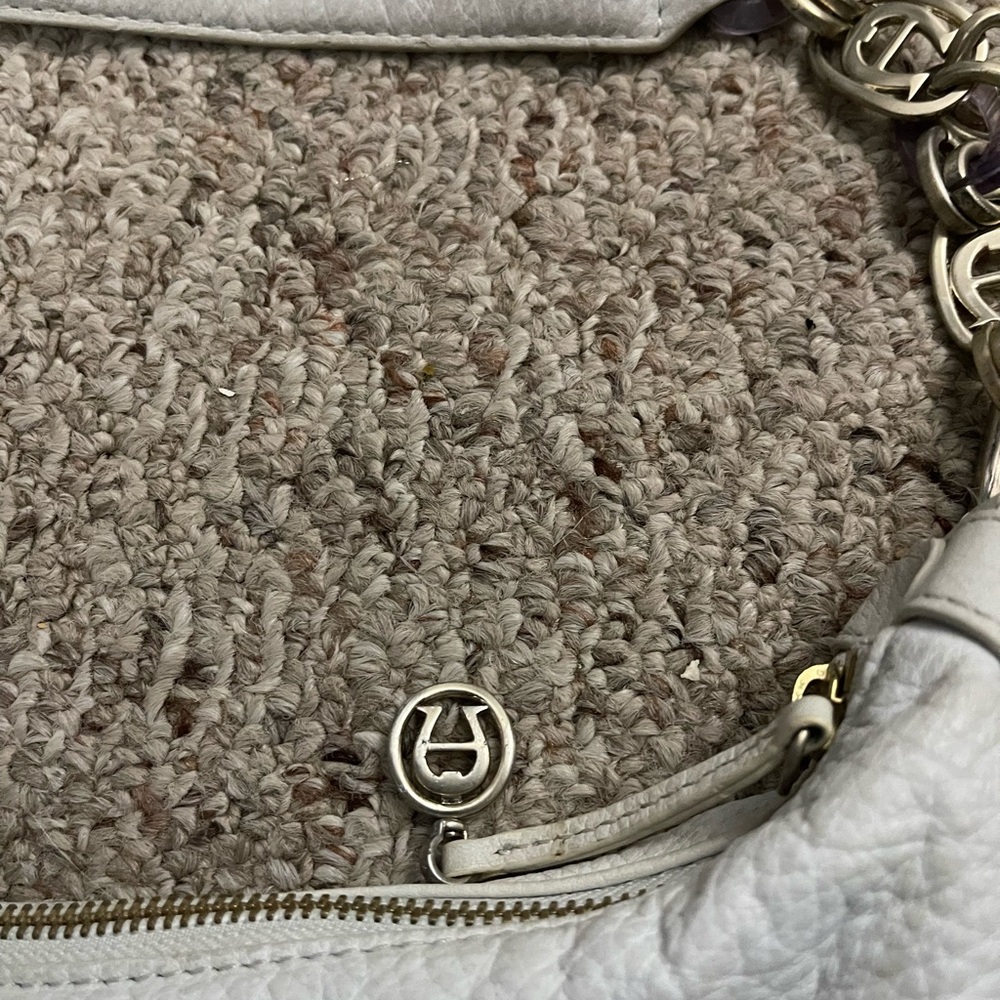 Etienne Aigner Blue Cloud Shoulder Bag - Picture 3 of 8